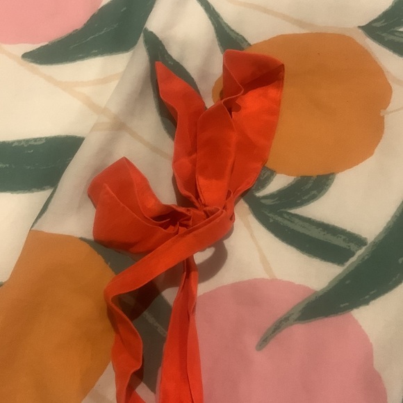 J. Crew red bow tie top - Picture 4 of 5